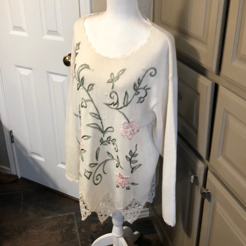 Beautiful embellished sweater